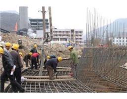 鄭州建筑工程購(gòu)置澆注料案例